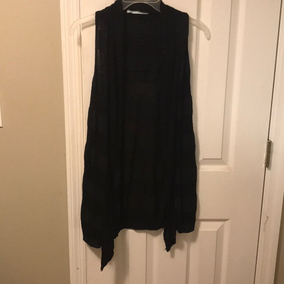 Black Dress Sleeveless Tunic - Picture 1 of 2